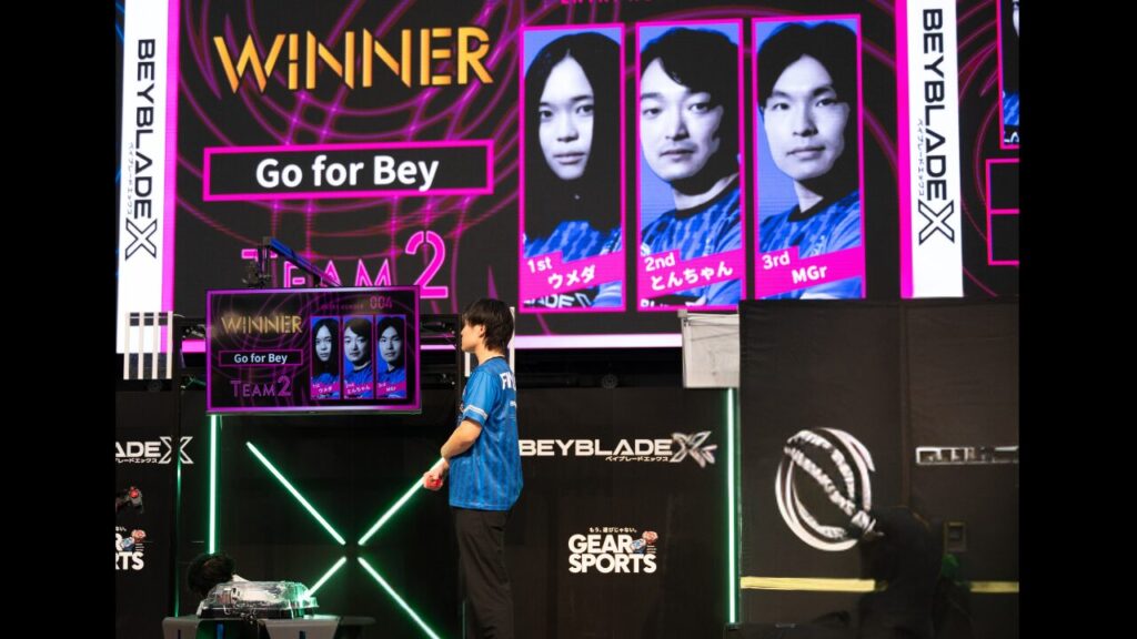 Go for Beyチームが決勝トーナメントで勝利した瞬間